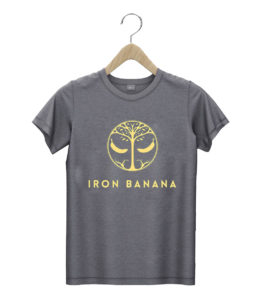 t shirt dark heather iron banana yn0ze