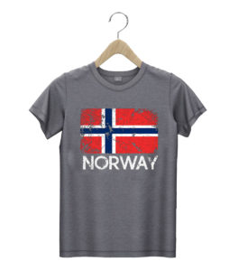 t shirt dark heather norwegian flag dwc9t