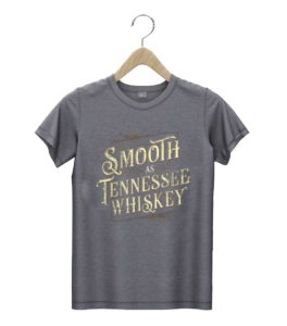 t shirt dark heather smooth as tennessee whiskey country lfp7x