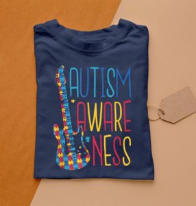 t shirt navy autism awareness support autism phvh4
