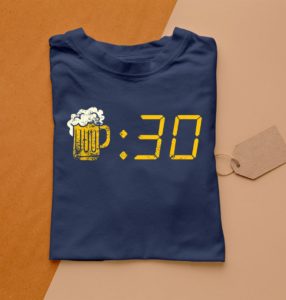 t shirt navy beer thirty funny drinking or getting drunk preju