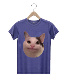 t shirt navy beluga cat 5fly3