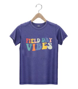 t shirt navy field day vibes teacher student cool last day of school ure8n