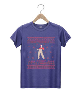 t shirt navy have yourself a harry little christmas hty6s