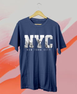 nyc new york city skyline ny pride black & white vintage t-shirt