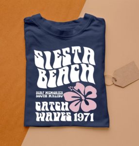 t shirt navy siesta beach surf memories south malibu catch waves 1971 q9ybs