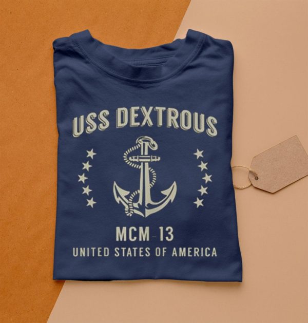t shirt navy uss dextrous ktbk6
