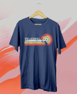 volleyball retro style t-shirt