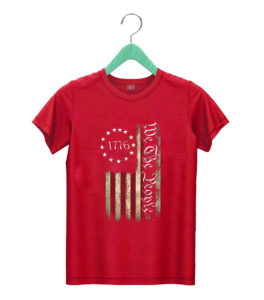 t shirt red 1776 we the people patriotic american constitution wgffs