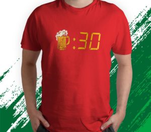 t shirt red beer thirty funny drinking or getting drunk mh20v