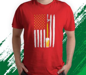 t shirt red craft beer american flag usa teixz