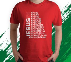 t shirt red god believer gift jesus christian lord jesus definition 8j5hm