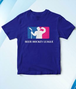 t shirt royal beer hockey league f2azn