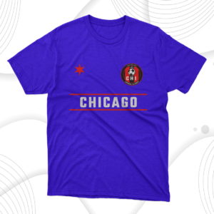 chicago soccer jersey t-shirt