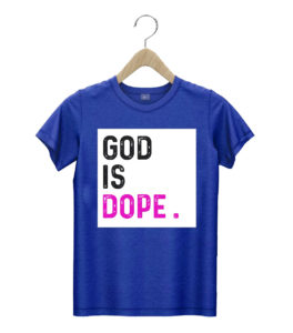 t shirt royal god is dope purple funny christian faith believe jo9ok