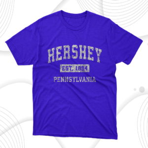 hershey pennsylvania pa vintage established sports design t-shirt