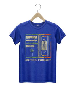 t shirt royal never forget retro vintage cool 80s 90s funny geeky nerdy tvvpw