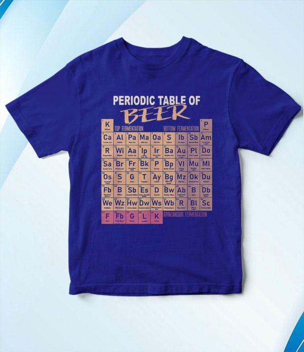 t shirt royal periodic table of beer craft beer style brewery uievs