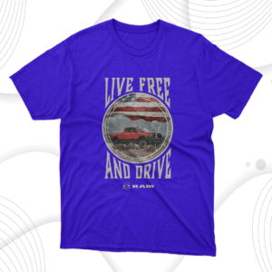 ram trucks live free and drive t-shirt