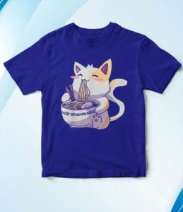 t shirt royal ramen cat kawaii anime japanese g5wnz
