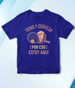 t shirt royal tenis y cerveza funny tennis and beer 4xoym
