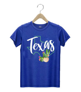 t shirt royal texas state map pride cactus vintage texas wrhh3
