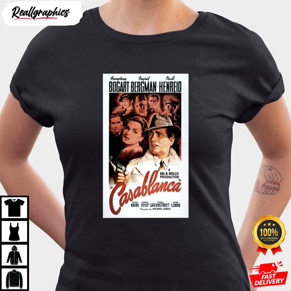 Casablanca (1942) Movie Casablanca Shirt
