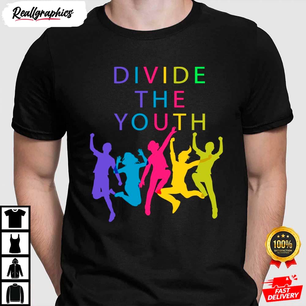 Colorful Divide The Shirt