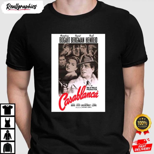 movie poster merchandise casablanca shirt 1 z63ia