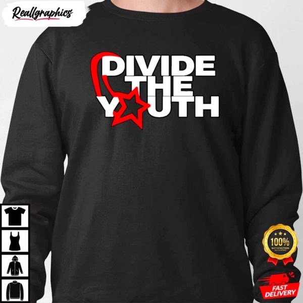 red star divide the youth shirt 7 5bx1t