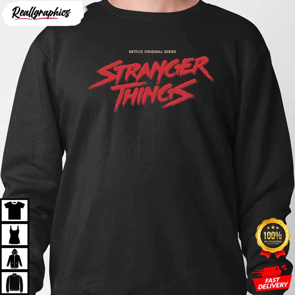 Stranger things Alternative Logo Stranger Things Uk Shirt - Reallgraphics