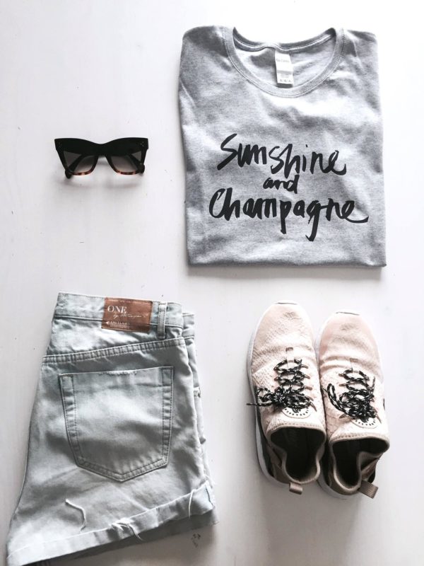 sunshine and champagne t shirt jifb5