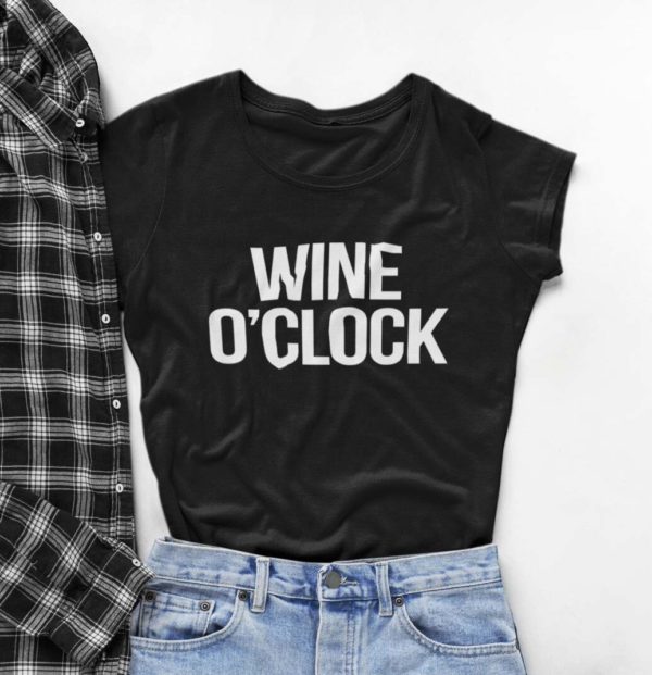 wine oclock t shirt rwth1
