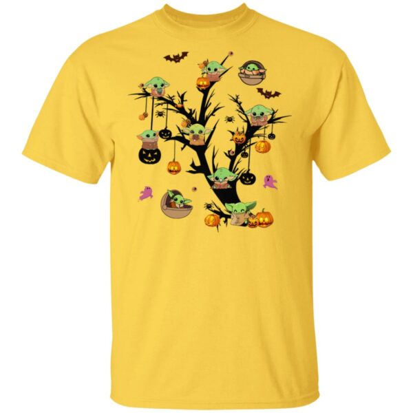baby yoda and pumpkin tree halloween t shirt 1 7a5rl