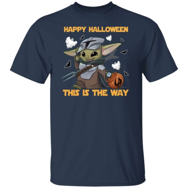 baby yoda happy halloween this is the way halloween costumes ghost t shirt 3 xr8bc