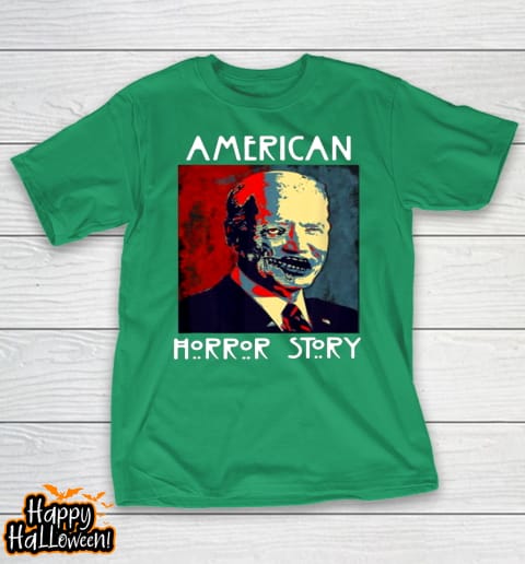 biden horror american zombie story halloween retro vintage anti biden t shirt 628 q3nufm
