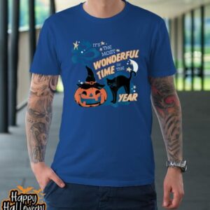 black cat halloween shirt its the most wonderful time of the year t shirt 1056 u0dc9c