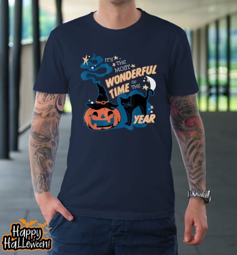 black cat halloween shirt its the most wonderful time of the year t shirt 330 ssphpk