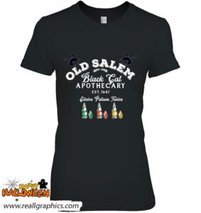 black cat old salem apothecary co est company sign witch fun shirt 1257 9kkdz