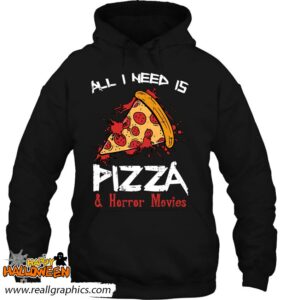 bloody pizza horror movies costume funny food halloween shirt 89 bkhfg