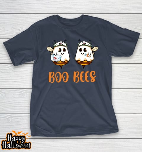 boo bees nurse ghost halloween matching couples costume t shirt 324 mvs6vr