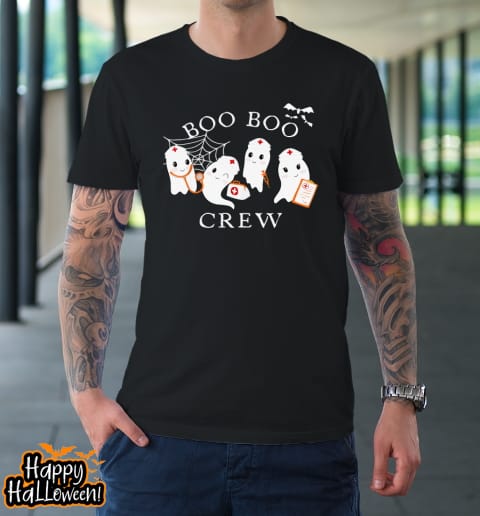 boo boo crew funny nurse halloween cute ghost costume t shirt 139 b4kyhn