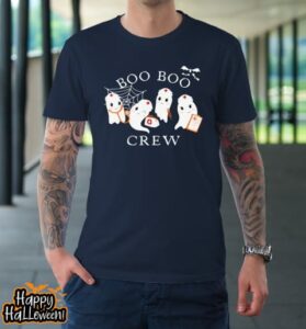 boo boo crew funny nurse halloween cute ghost costume t shirt 323 zgqwzs