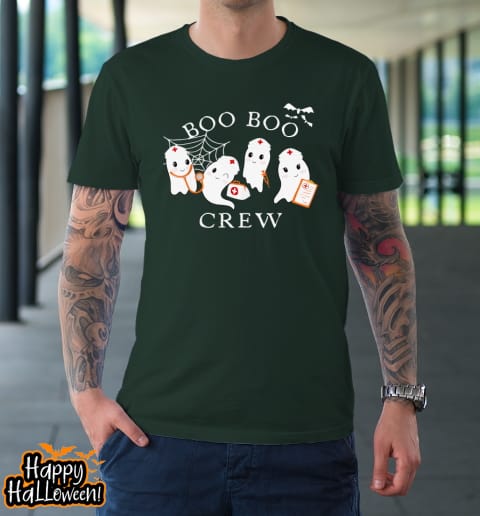 boo boo crew funny nurse halloween cute ghost costume t shirt 472 nzjx5c