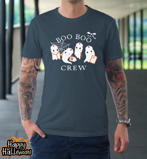 boo boo crew funny nurse halloween cute ghost costume t shirt 619 vpyihl