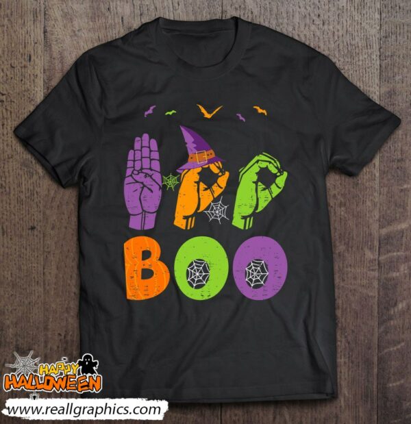 boo hands american sign language pride asl halloween shirt 400 5kds9
