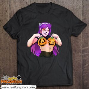 booby halloween anime cat girl shirt 972 sN7i1