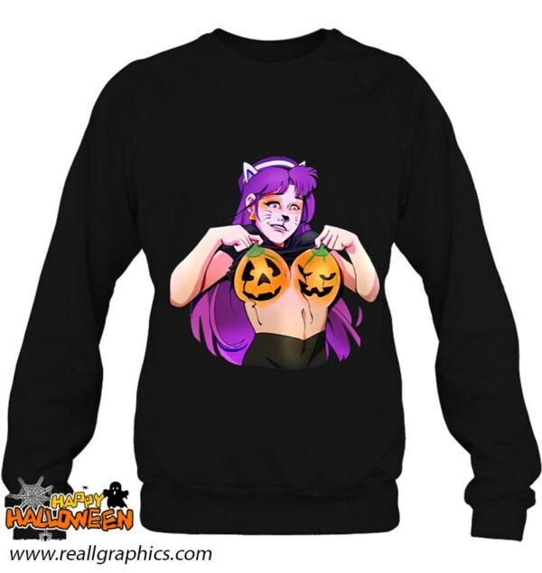 booby halloween anime cat girl shirt 975 yhtba