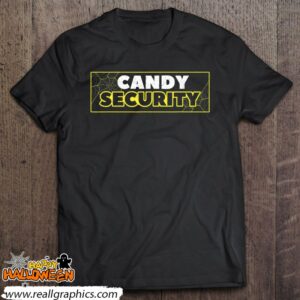 candy security funny halloween shirt 103 qiOqk