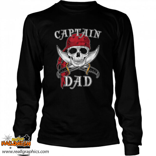 captain dad skeleton halloween shirt 1387 1xlyk